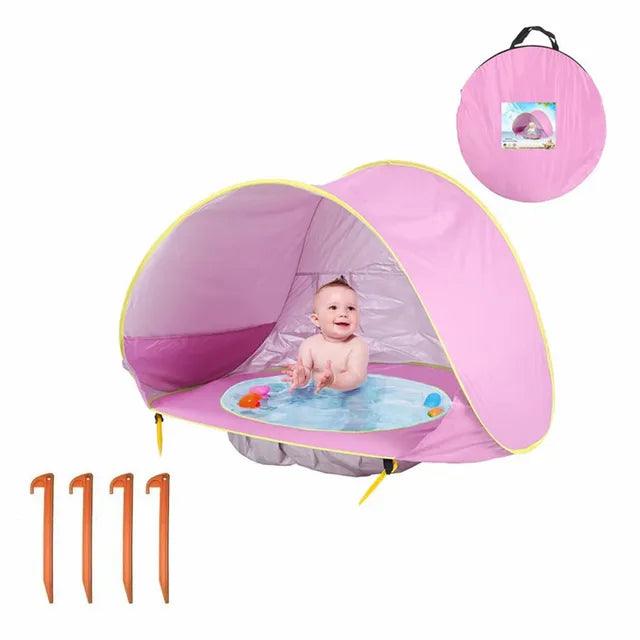 HappyTente™ Tente "Pop UP" avec piscine intégrée - cocoonbebe