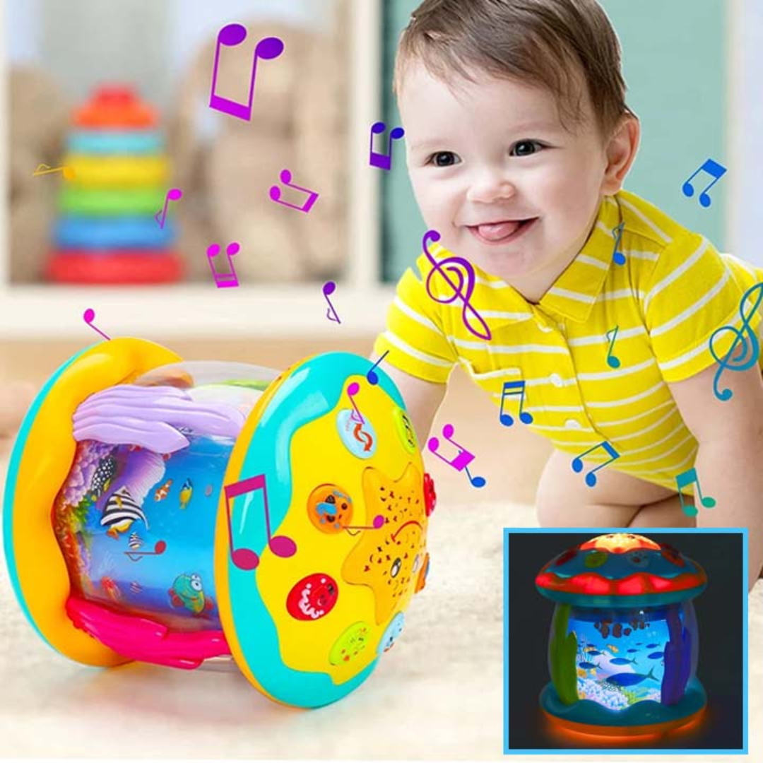 BabyOceanLight™ | Veilleuse avec projecteur rotatif