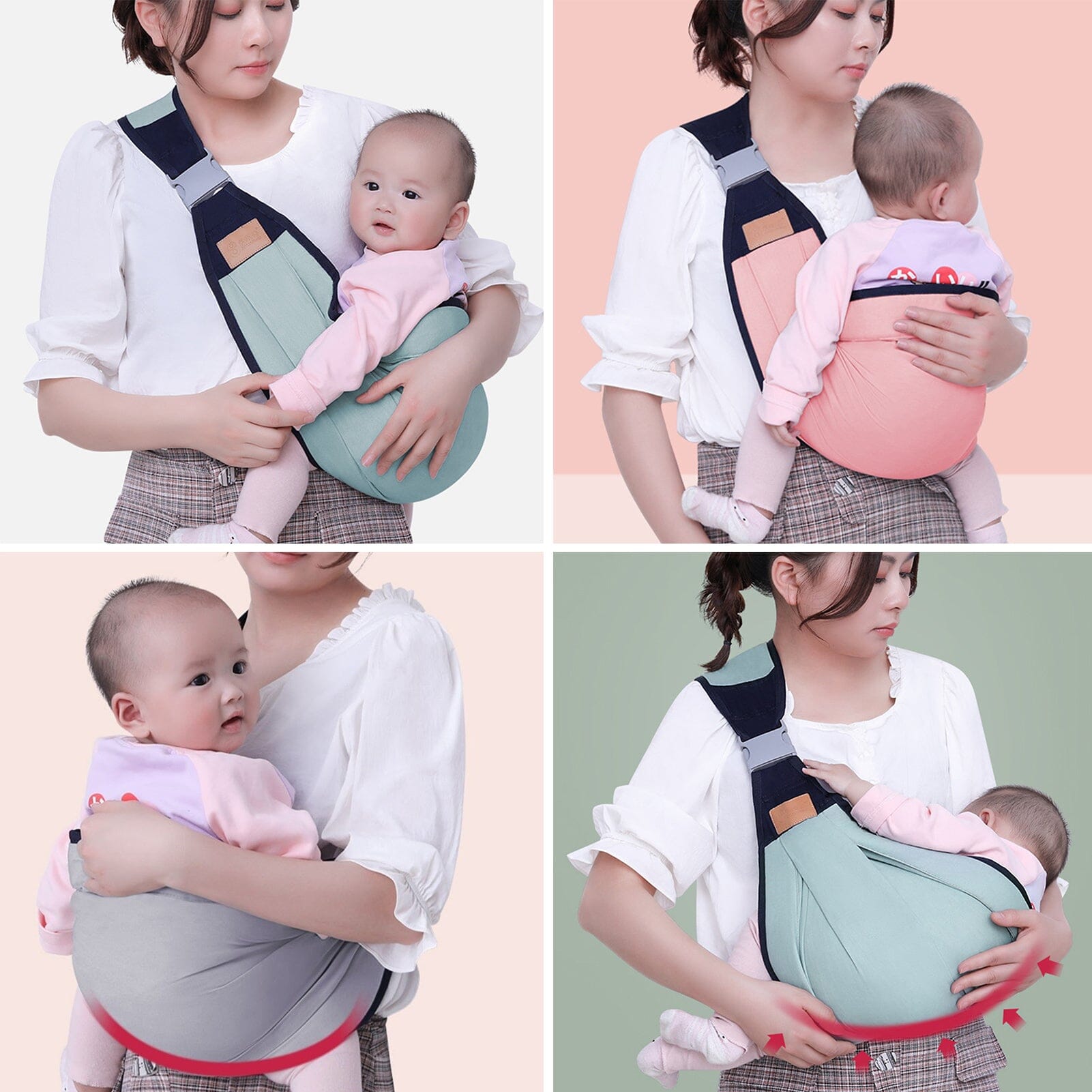 EasyPortage™ | Sangle porte bébé  confortable et ergonomique