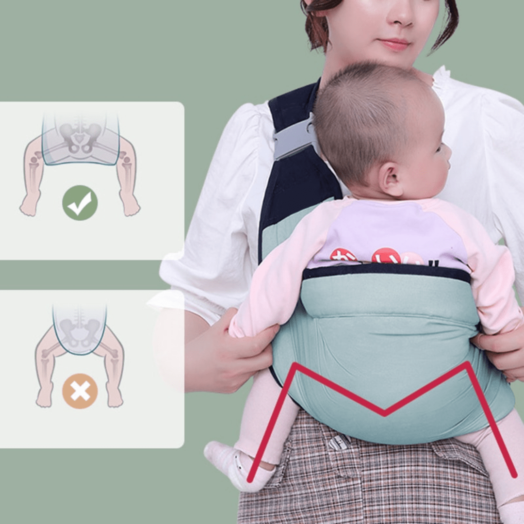 EasyPortage™ | Sangle porte bébé  confortable et ergonomique