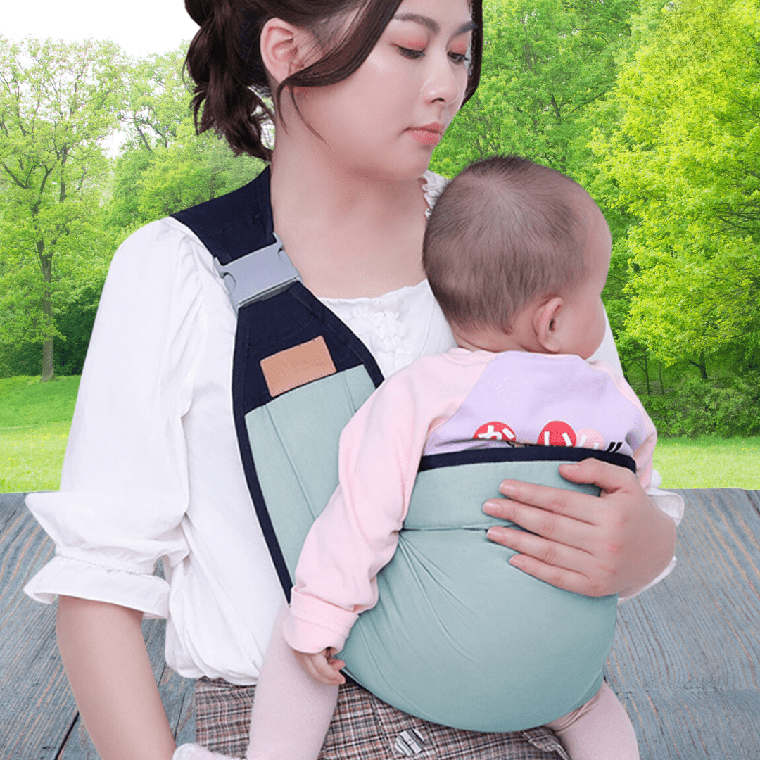 EasyPortage™ | Sangle porte bébé  confortable et ergonomique
