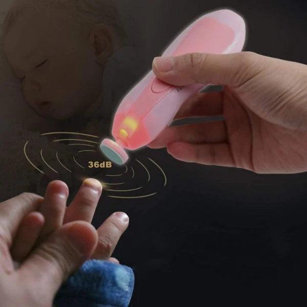 Coupe ongle électrique bébé  Ponceuse à ongle silencieuse – Mon Petit Ange