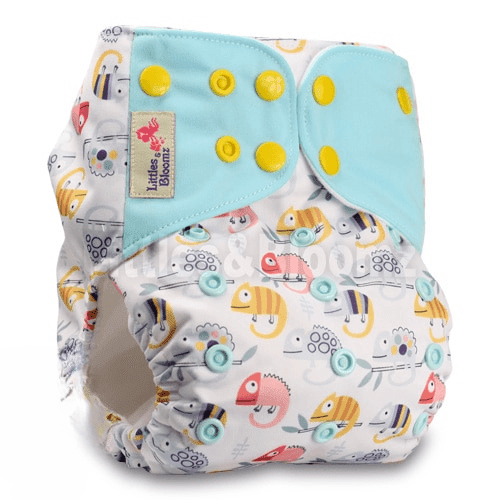 EcoNappies™ | Couche réutilisable en tissu, écologique et ajustable pour bébé de 3-15 kg - cocoonbebe