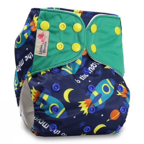 EcoNappies™ | Couche réutilisable en tissu, écologique et ajustable pour bébé de 3-15 kg - cocoonbebe